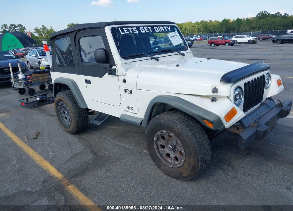 2006 JEEP WRANGLER X VIN: 1J4FA39S76P730933