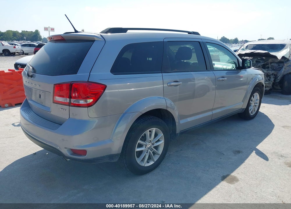 2015 DODGE JOURNEY SXT VIN: 3C4PDDBG3FT589139