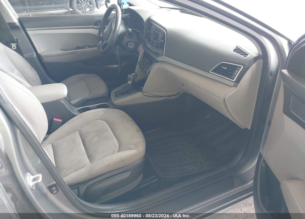 2017 HYUNDAI ELANTRA SE VIN: KMHD74LF9HU073193