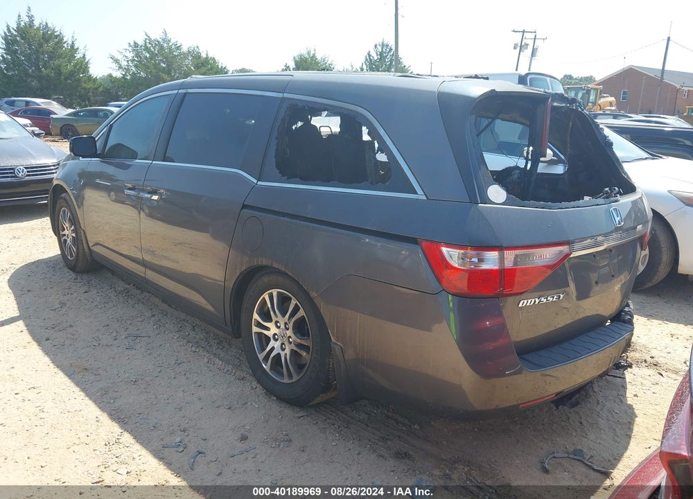 2011 HONDA ODYSSEY EX-L VIN: 5FNRL5H66BB053598