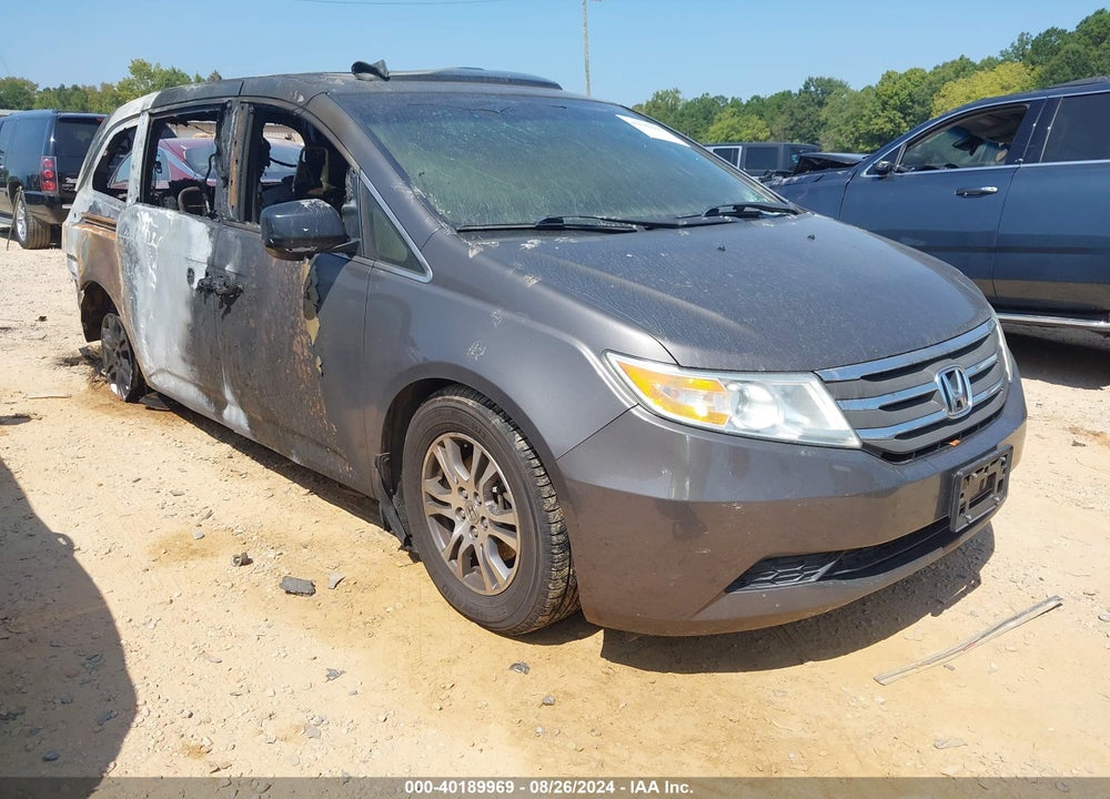 2011 HONDA ODYSSEY EX-L VIN: 5FNRL5H66BB053598