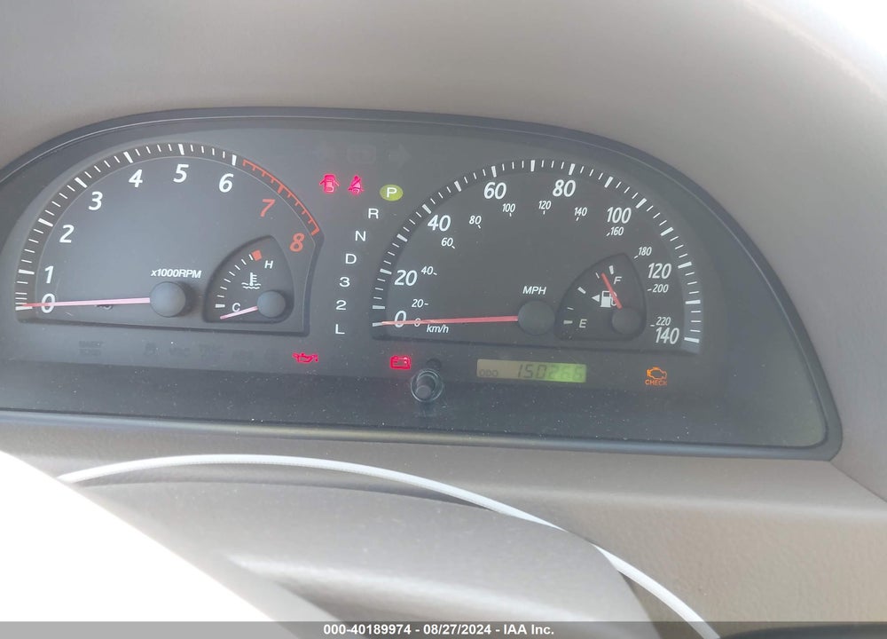 2004 TOYOTA CAMRY LE V6 VIN: 4T1BF32K84U068211