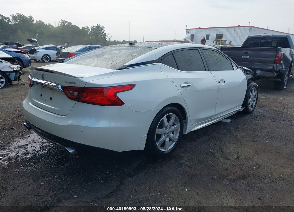 2017 NISSAN MAXIMA 3.5 PLATINUM VIN: 1N4AA6AP1HC394219