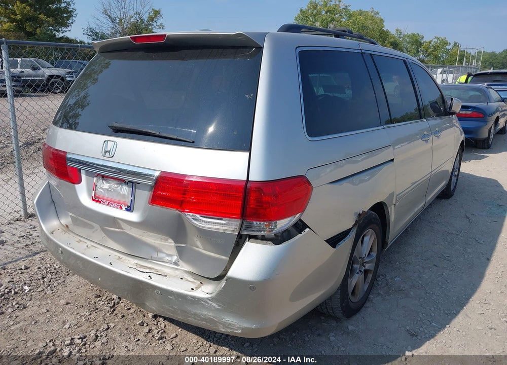 2008 HONDA ODYSSEY TOURING VIN: 5FNRL38998B062321