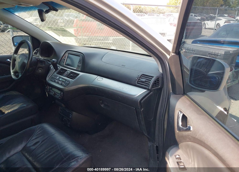 2008 HONDA ODYSSEY TOURING VIN: 5FNRL38998B062321