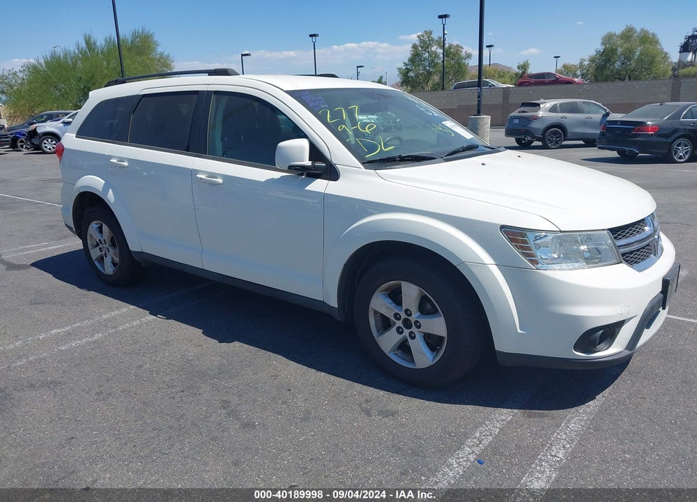 2012 DODGE JOURNEY SXT VIN: 3C4PDCBG7CT181328