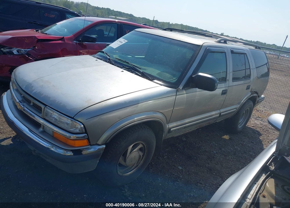 1999 CHEVROLET BLAZER VIN: 1GNDT13W5X2106125