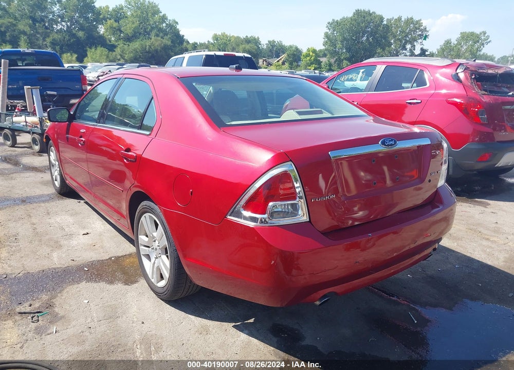 2009 FORD FUSION SEL VIN: 3FAHP08119R116273