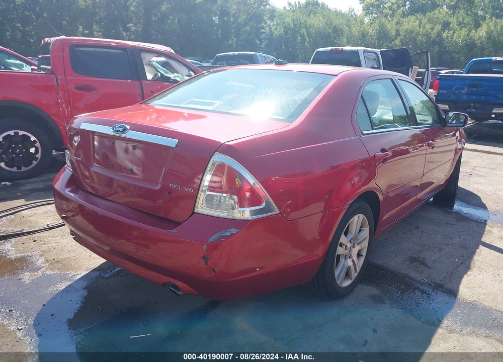 2009 FORD FUSION SEL VIN: 3FAHP08119R116273