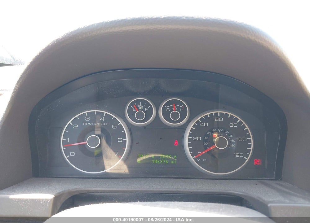 2009 FORD FUSION SEL VIN: 3FAHP08119R116273