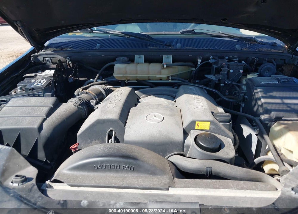 2003 MERCEDES-BENZ ML 320 VIN: 4JGAB54E33A377143