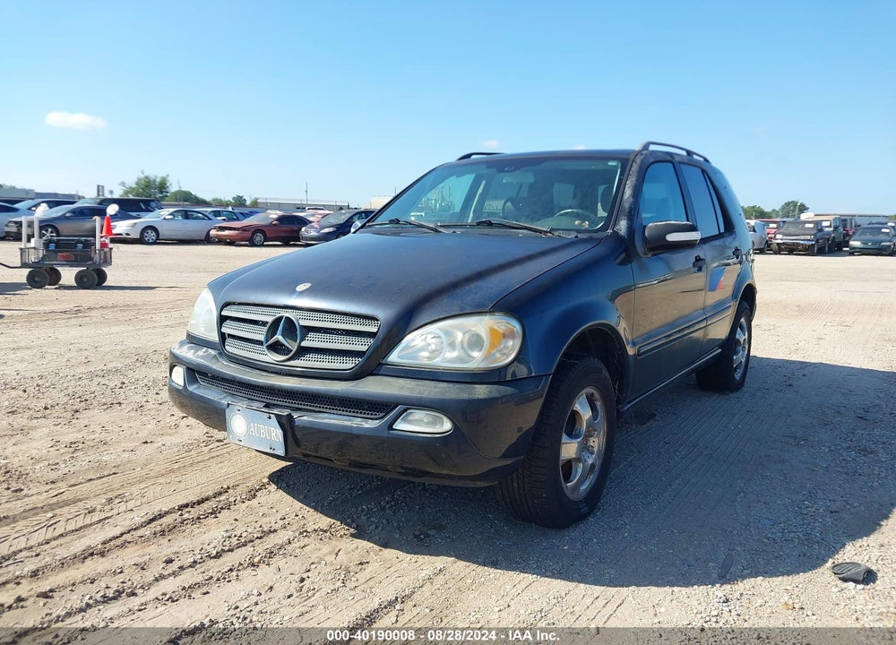 2003 MERCEDES-BENZ ML 320 VIN: 4JGAB54E33A377143