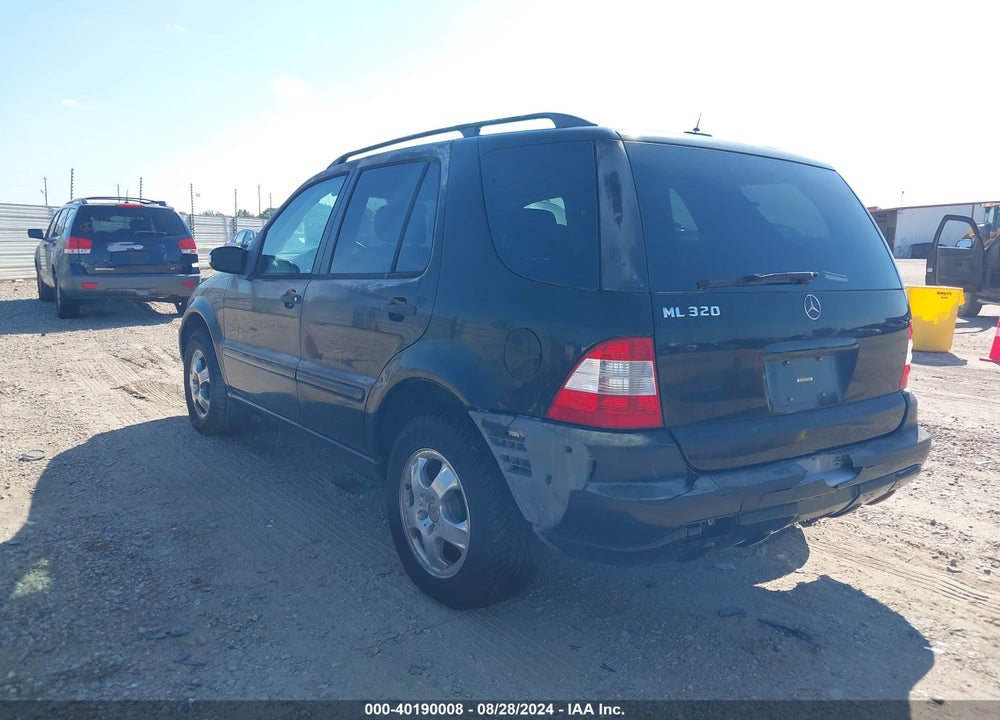 2003 MERCEDES-BENZ ML 320 VIN: 4JGAB54E33A377143