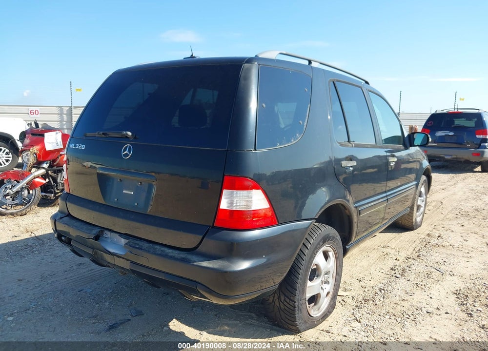 2003 MERCEDES-BENZ ML 320 VIN: 4JGAB54E33A377143