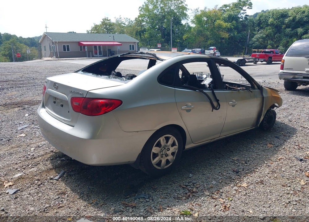 2007 HYUNDAI ELANTRA VIN: KMHDU46DX7U222311