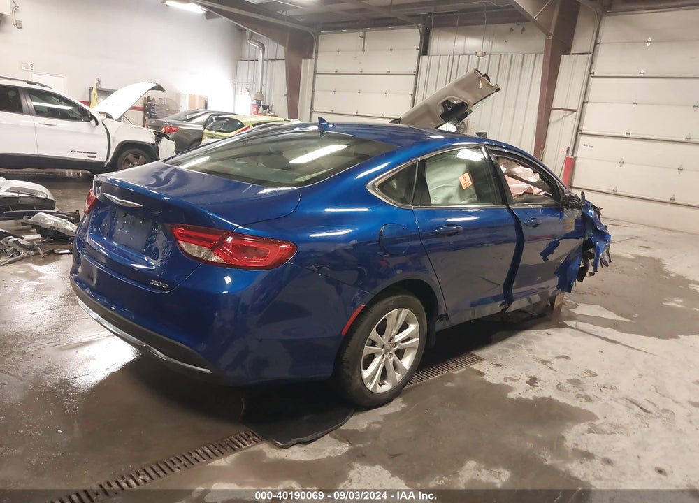 2016 CHRYSLER 200 LIMITED VIN: 1C3CCCAB4GN144092