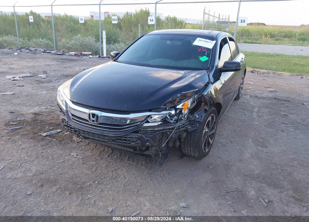 2017 HONDA ACCORD EX-L V6 VIN: 1HGCR3F85HA027025