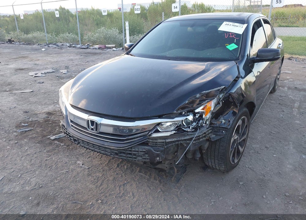 2017 HONDA ACCORD EX-L V6 VIN: 1HGCR3F85HA027025