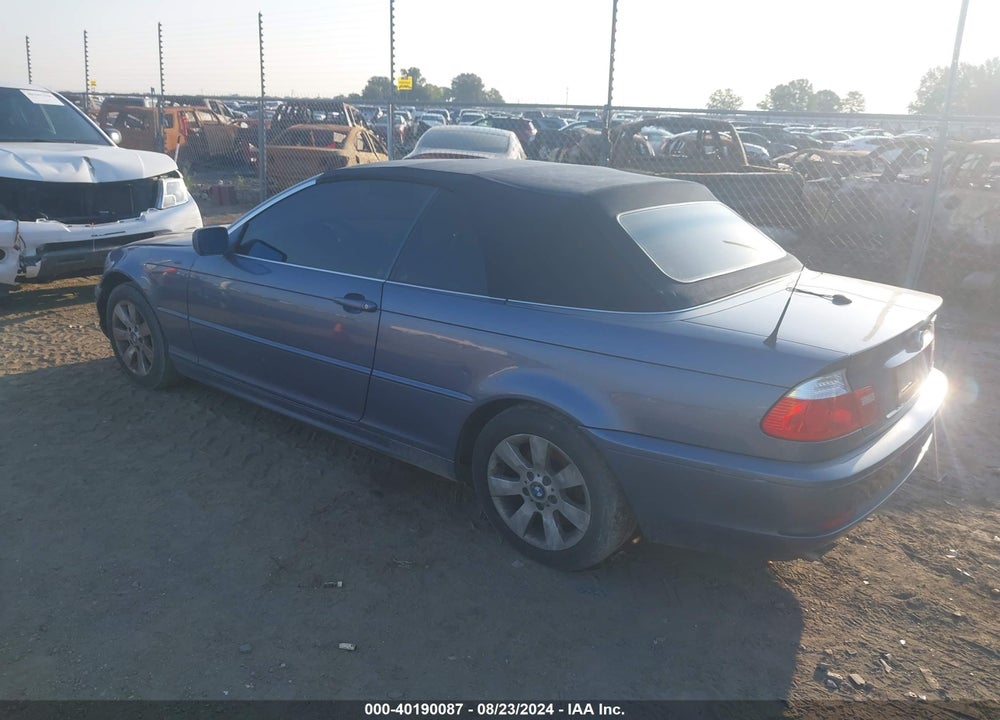 2005 BMW 325CI VIN: WBABW33455PL38187