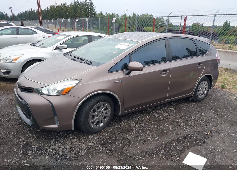 2017 TOYOTA PRIUS V THREE VIN: JTDZN3EU4HJ071469