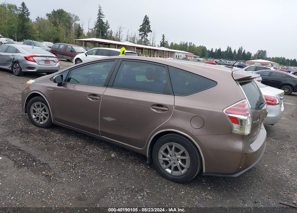 2017 TOYOTA PRIUS V THREE VIN: JTDZN3EU4HJ071469