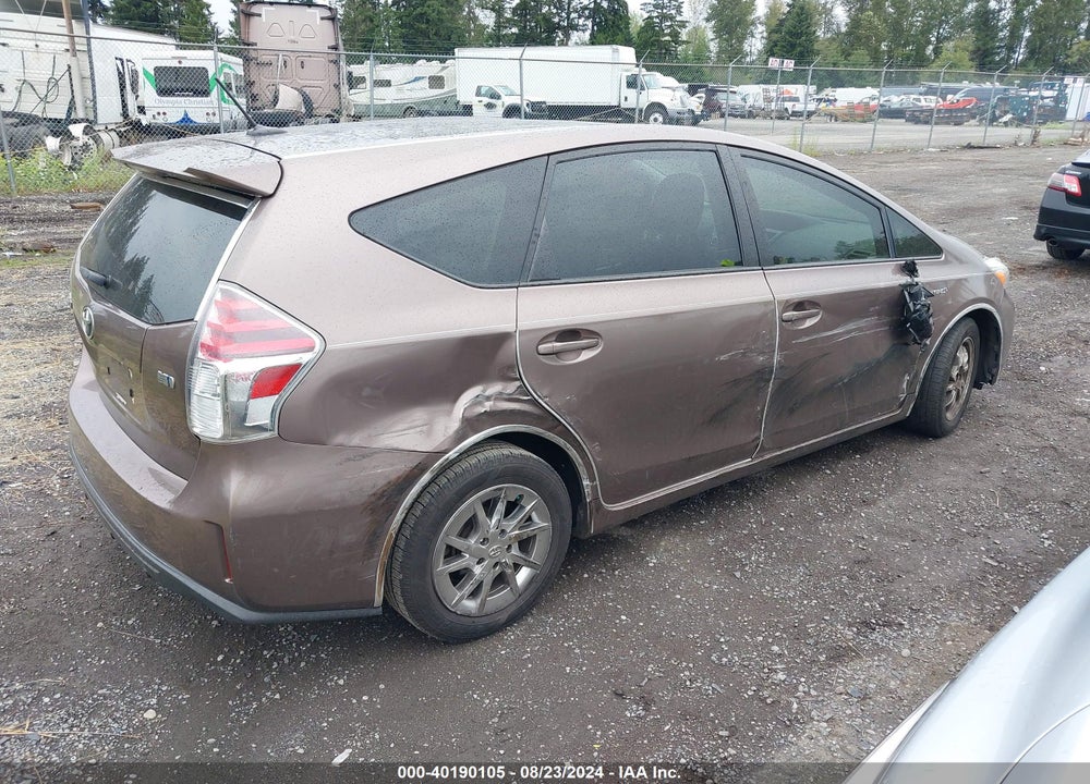 2017 TOYOTA PRIUS V THREE VIN: JTDZN3EU4HJ071469