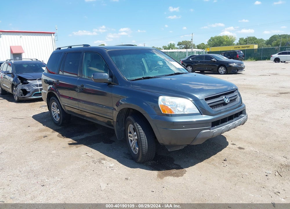 2005 HONDA PILOT EX VIN: 5FNYF18415B063602