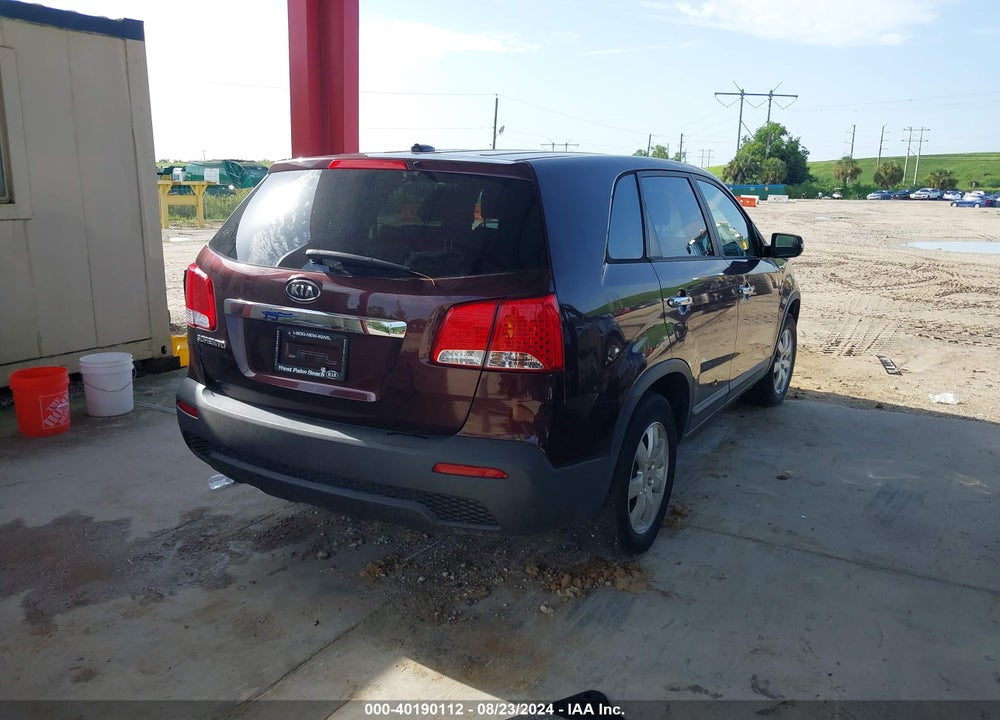 2012 KIA SORENTO LX VIN: 5XYKT4A14CG275240