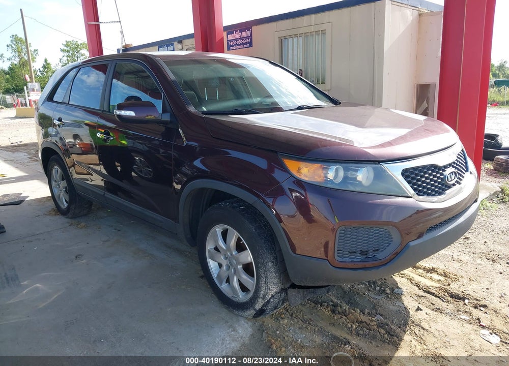 2012 KIA SORENTO LX VIN: 5XYKT4A14CG275240