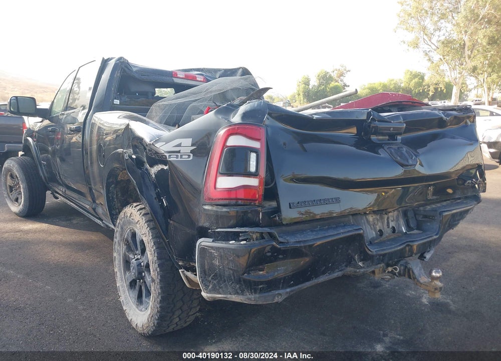 2019 RAM 2500 LAIE  4X4 6'4 BOX VIN: 3C6UR5FL0KG520937