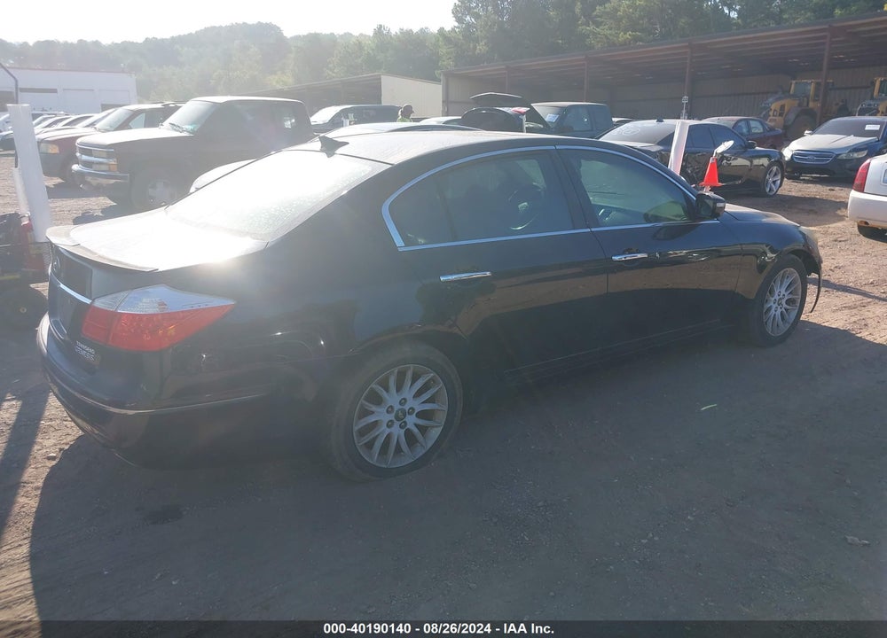 2010 HYUNDAI GENESIS 3.8 VIN: KMHGC4DE3AU083710