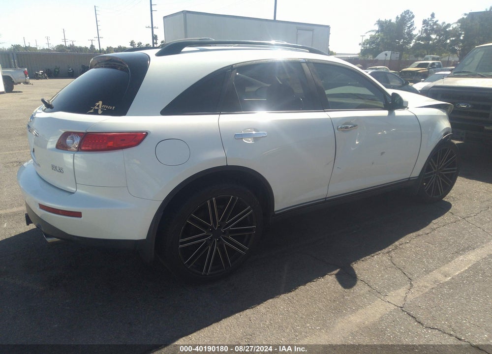 2004 INFINITI FX35 VIN: JNRAS08W94X223528