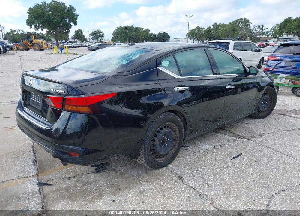 2020 NISSAN ALTIMA PLATINUM FWD VIN: 1N4BL4FV1LN308429