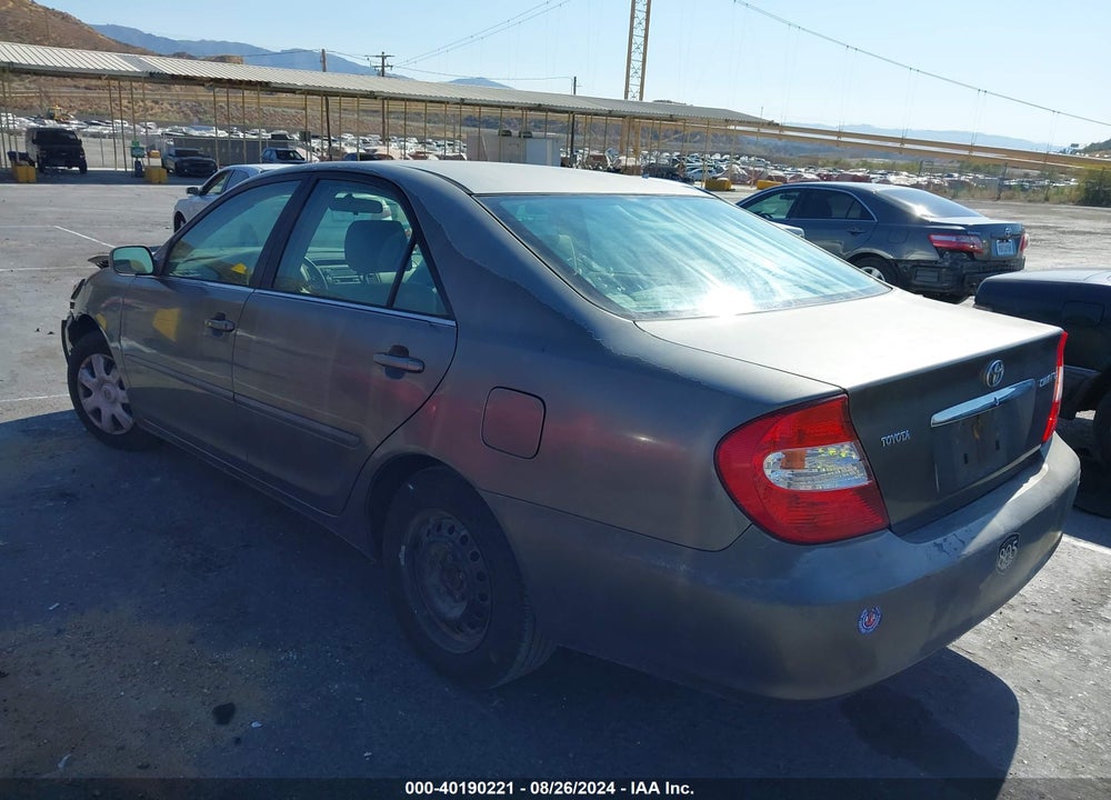 2004 TOYOTA CAMRY LE VIN: 4T1BE32K64U843950