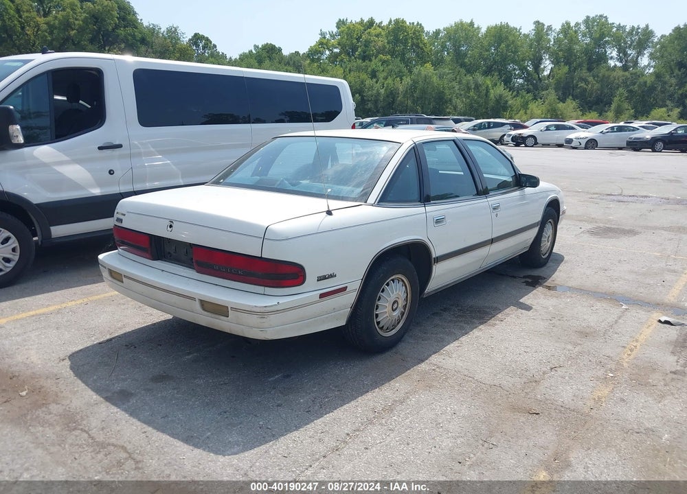 1993 BUICK REGAL CUSTOM VIN: 2G4WB54L6P1417526