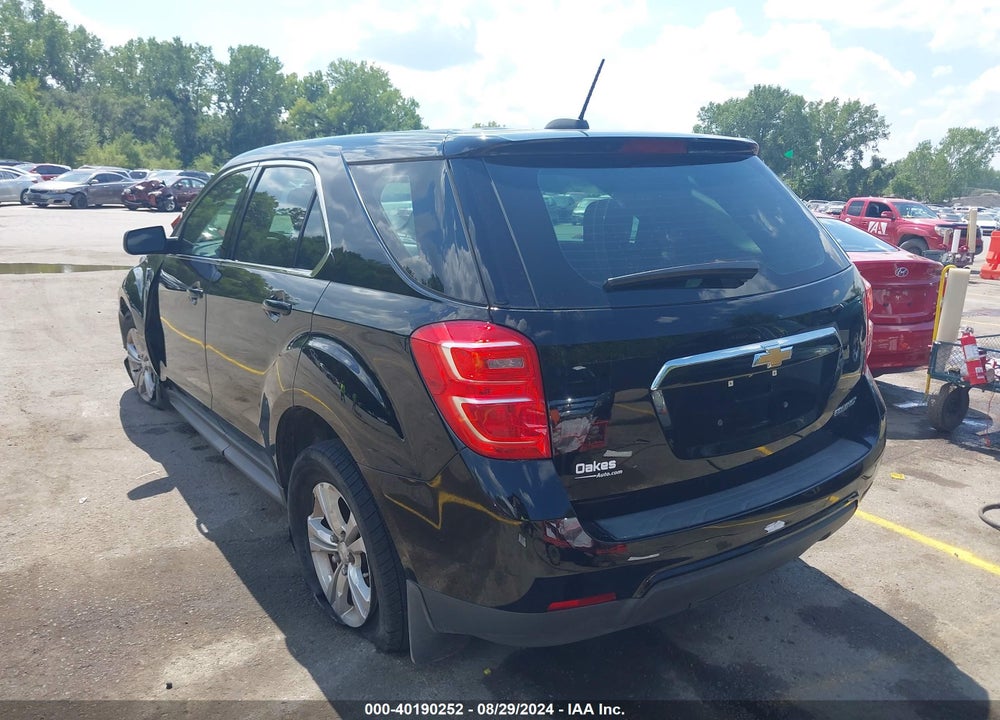 2016 CHEVROLET EQUINOX LS VIN: 2GNALBEK5G1146756