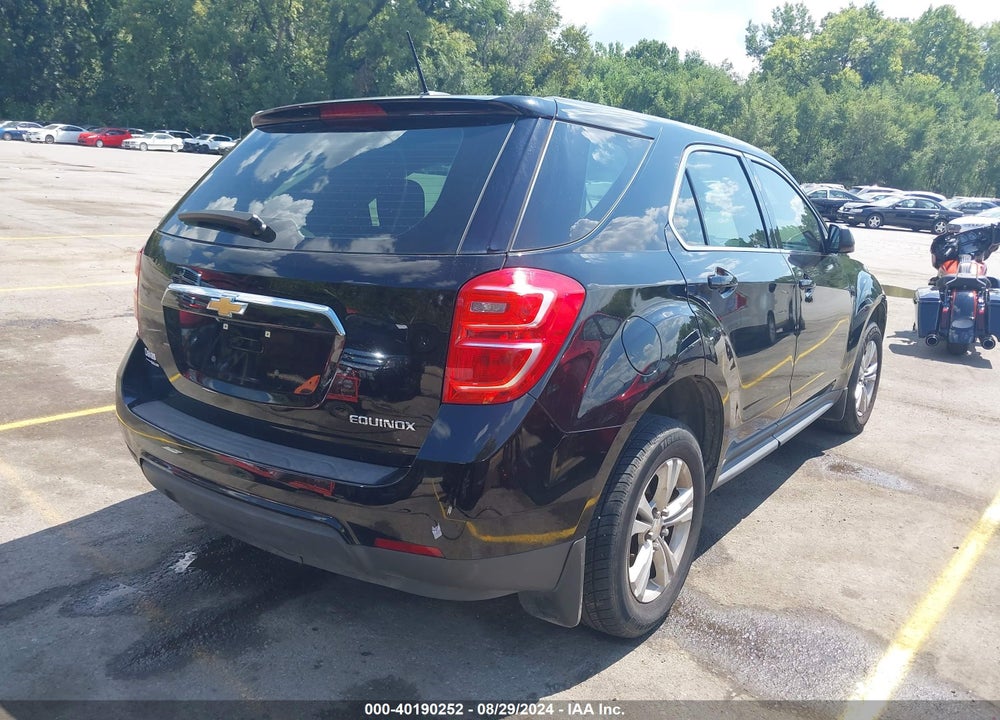 2016 CHEVROLET EQUINOX LS VIN: 2GNALBEK5G1146756