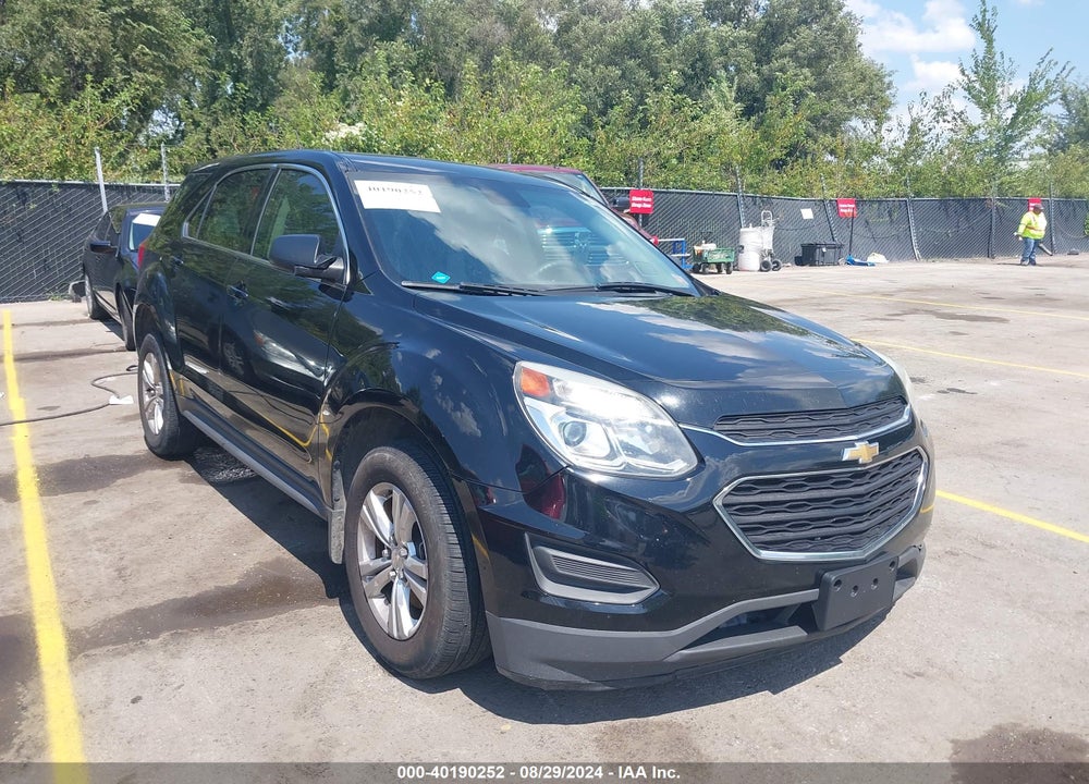 2016 CHEVROLET EQUINOX LS VIN: 2GNALBEK5G1146756