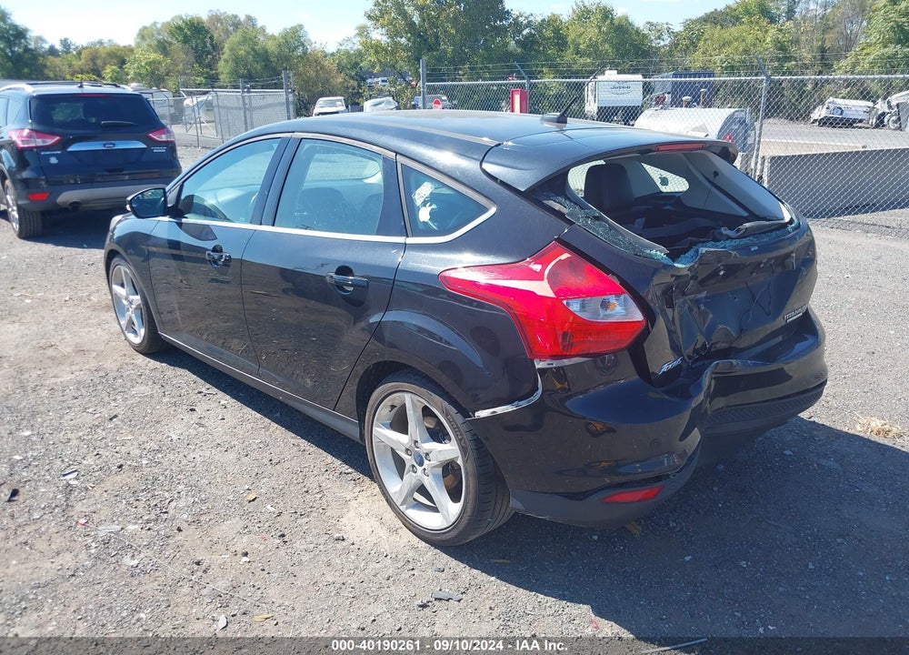 2012 FORD FOCUS TITANIUM VIN: 1FAHP3N28CL433679