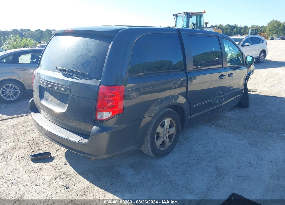 2011 DODGE GRAND CARAVAN MAINSTREET VIN: 2D4RN3DG0BR789943