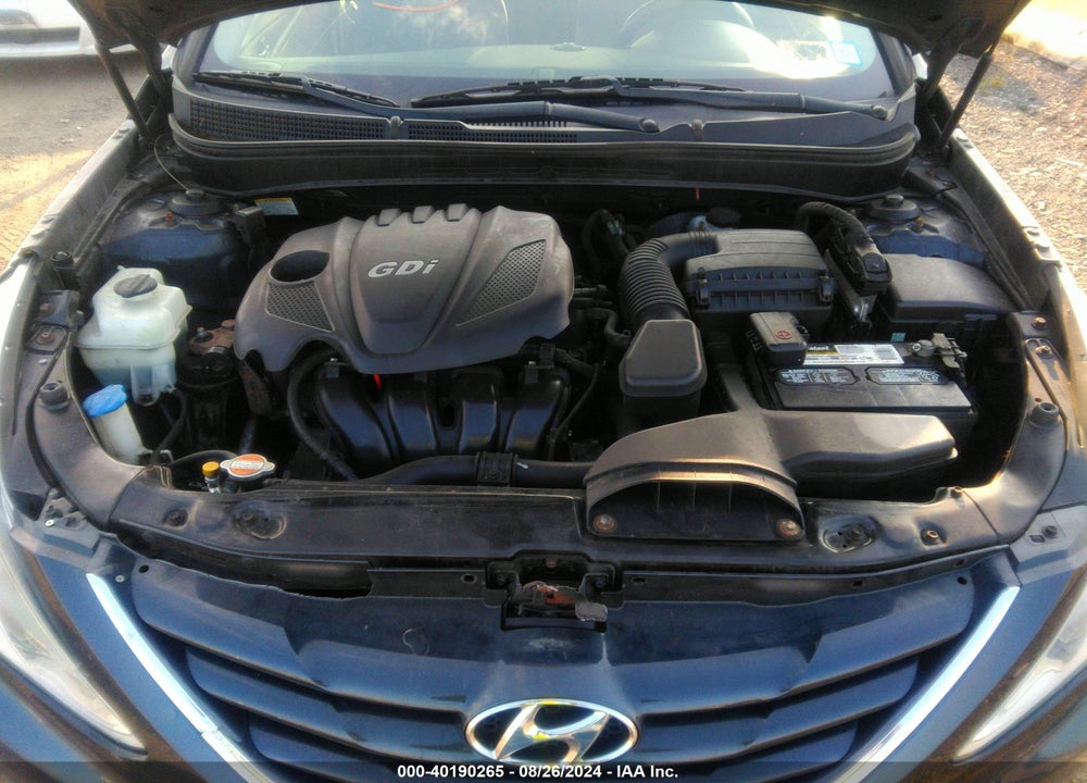2012 HYUNDAI SONATA GLS VIN: 5NPEB4ACXCH483827
