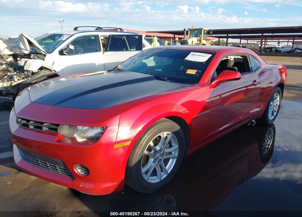2015 CHEVROLET CAMARO 2LS VIN: 2G1FB1E35F9112460