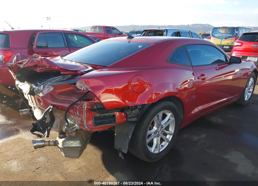 2015 CHEVROLET CAMARO 2LS VIN: 2G1FB1E35F9112460