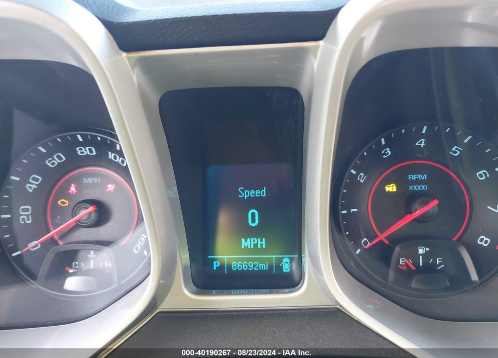 2015 CHEVROLET CAMARO 2LS VIN: 2G1FB1E35F9112460