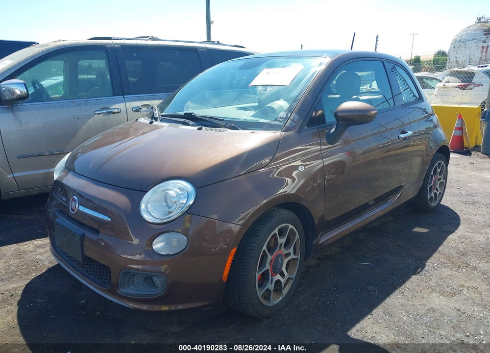 2014 FIAT 500 SPORT VIN: 3C3CFFBR3ET205613