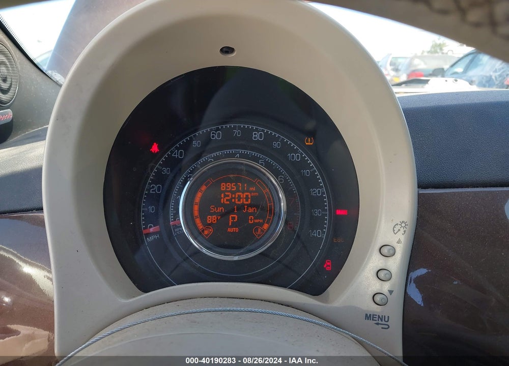 2014 FIAT 500 SPORT VIN: 3C3CFFBR3ET205613