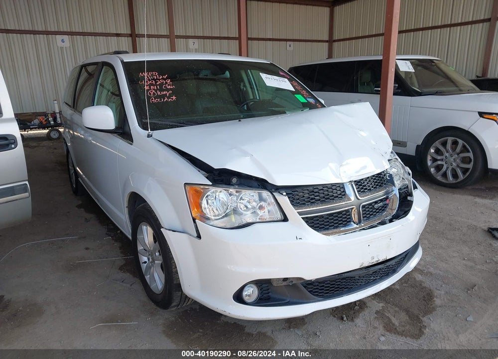 2019 DODGE GRAND CARAVAN SXT VIN: 2C4RDGCG3KR786706