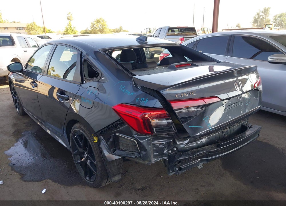 2024 HONDA CIVIC SPORT VIN: 2HGFE2F58RH549563