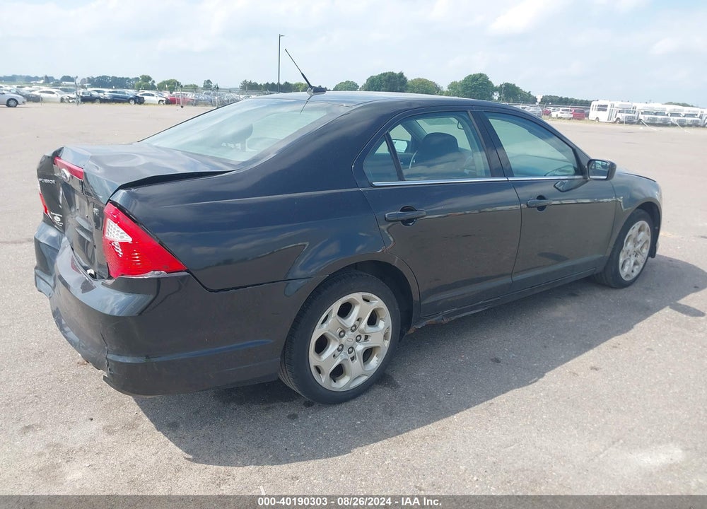 2011 FORD FUSION SE VIN: 3FAHP0HAXBR180639