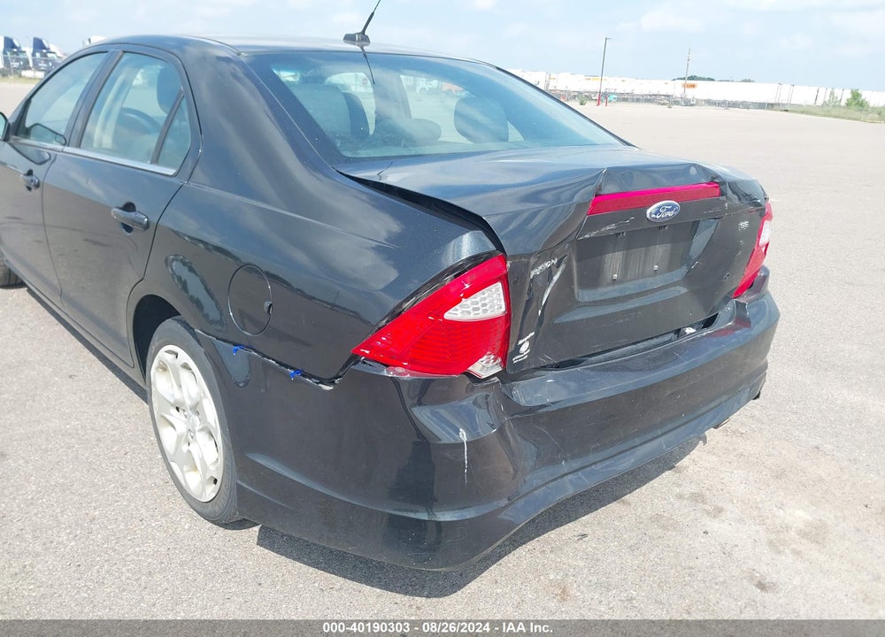 2011 FORD FUSION SE VIN: 3FAHP0HAXBR180639